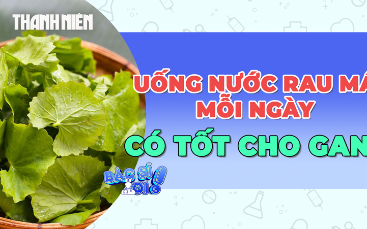 Uống rau má thường xuyên liệu có tốt cho gan?
