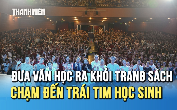 Đưa văn học ra khỏi trang sách, chạm đến trái tim học sinh