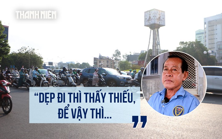 Người giữ ký ức tháp đồng hồ vòng xoay Điện Biên Phủ: ‘Dẹp đi thì thấy thiếu, để vậy thì...'