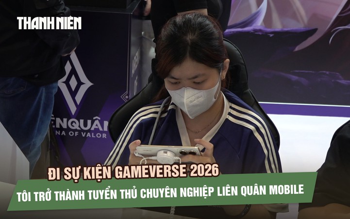 Booth Liên Quân Mobile tại GameVerse 2026 biến người chơi thành tuyển thủ chuyên nghiệp