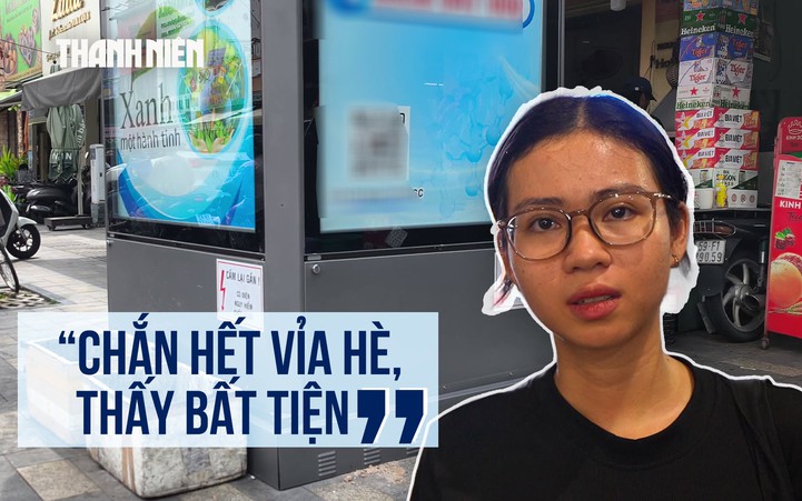 Biển quảng cáo dày đặc ở trung tâm TP.HCM: Người đi đường gặp những bất tiện nào?