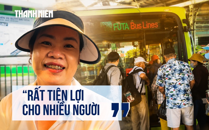 Ngày đầu đi xe buýt miễn phí: Một chi tiết mới khiến hành khách thấy đi xe buýt tiện hơn hẳn