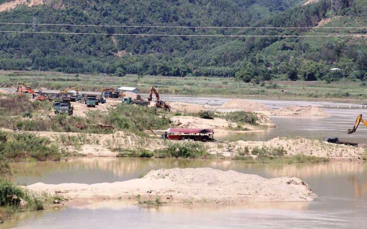 Công an Quảng Nam điều tra hàng loạt sai phạm tại mỏ cát Ngọc Kinh Đông