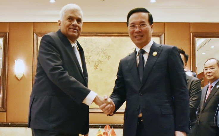 Chủ tịch nước Võ Văn Thưởng gặp Tổng thống Sri Lanka Chủ tịch nước Võ Văn Thưởng gặp Tổng thống Sri Lanka