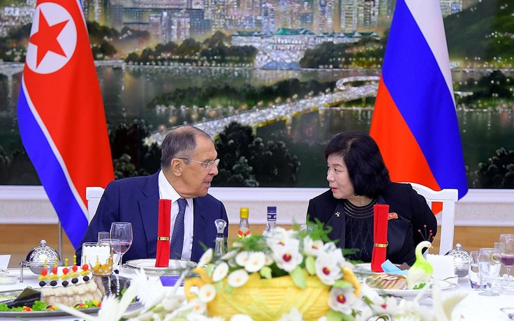 Ngoại trưởng Nga cảm ơn Triều Tiên ủng hộ trong cuộc xung đột ở Ukraine
