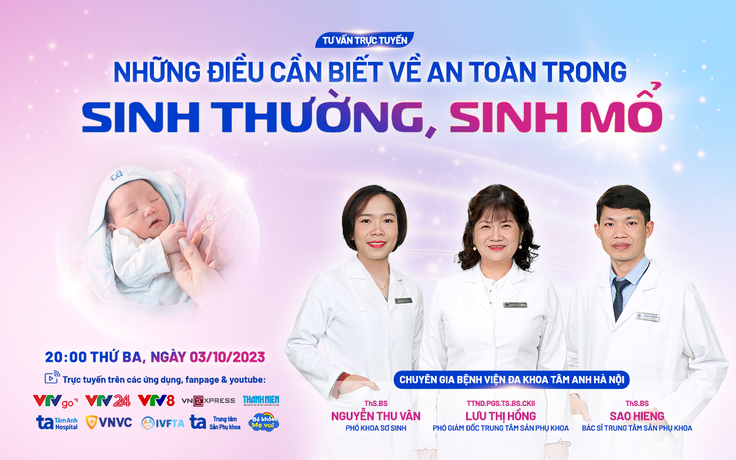 Tư vấn sức khỏe: Vì sao tỷ lệ sinh mổ ngày càng tăng?