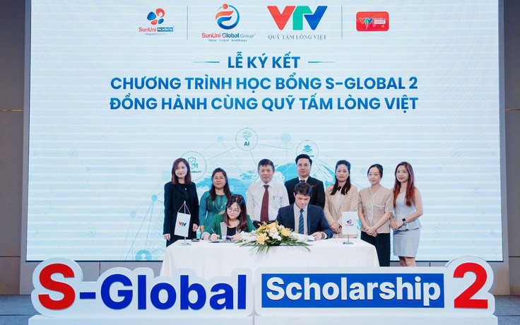 VTV Quỹ Tấm lòng Việt, ELSA, Rootopia đồng hành tài trợ 65% cùng học bổng S-Global 2