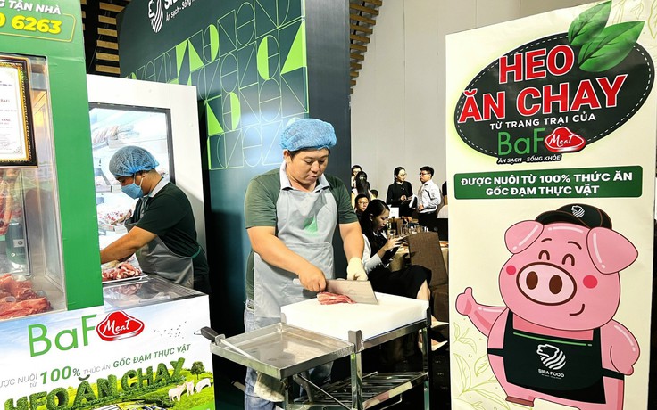 Ông chủ heo ăn chay 'bắt tay' đối tác Nhật phát triển suất ăn công nghiệp
