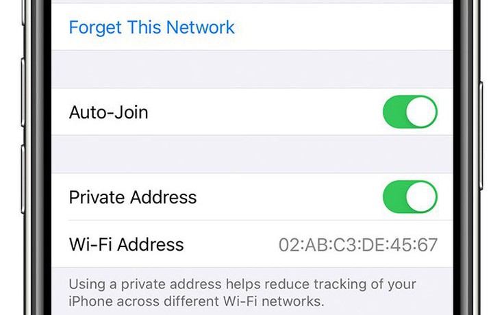 Không như quảng cáo, iPhone vẫn để lộ địa chỉ MAC