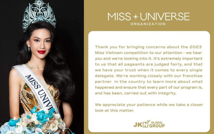Tổ chức Miss Universe vào cuộc kiểm tra kết quả đăng quang của Bùi Quỳnh Hoa