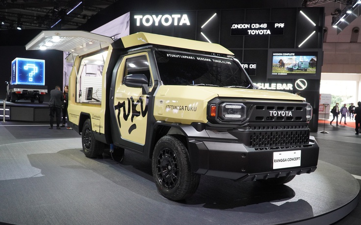 Toyota Rangga 'biến hình' như tắc kè, giá thấp hơn Hilux