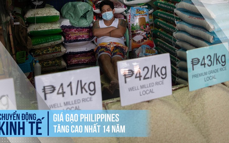 Giá gạo tại Philippines tăng cao nhất 14 năm
