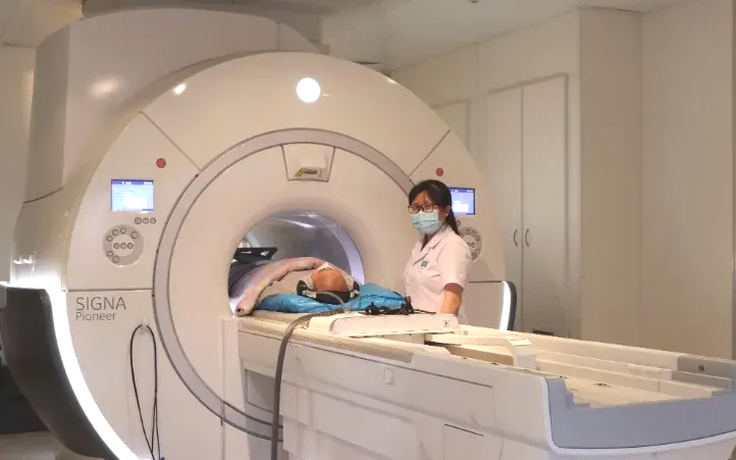 Máy chụp MRI Bệnh viện Ung bướu TP.HCM hoạt động trở lại Máy chụp MRI Bệnh viện Ung bướu TP.HCM hoạt động trở lại