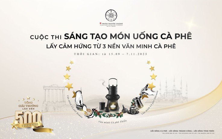 Cùng Sáng tạo Món uống Cà phê với Trung Nguyên Legend