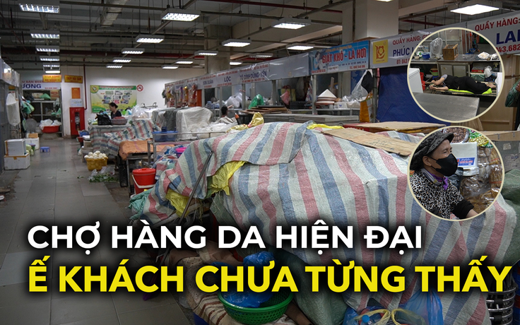 Chuyện lạ: Chợ trong phố cổ sầm uất nhưng khách lèo tèo, tiểu thương nằm ngủ cả ngày