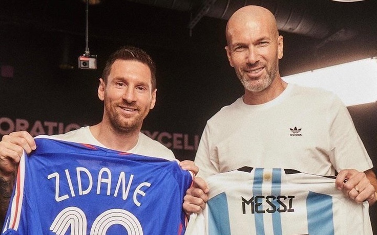 Messi khâm phục Zidane, tiếc không được thi đấu cùng nhau Messi khâm phục Zidane, tiếc không được thi đấu cùng nhau