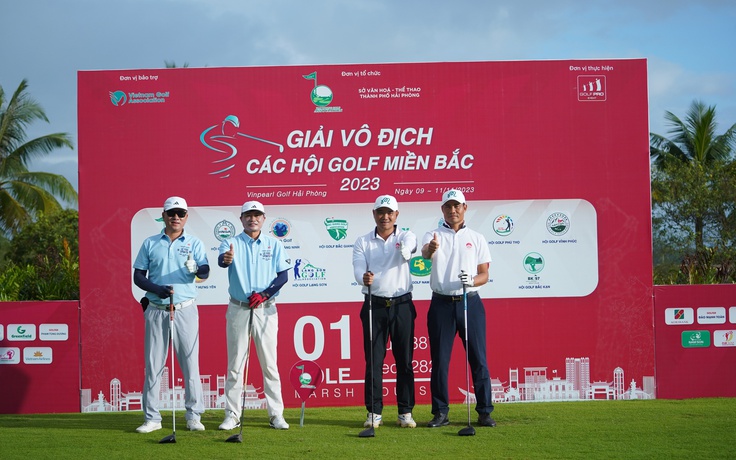 Hào hứng khởi tranh giải vô địch các Hội golf miền Bắc 2023
