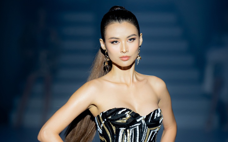 Cao Thiên Trang khuấy động sàn diễn thời trang khi trở lại catwalk