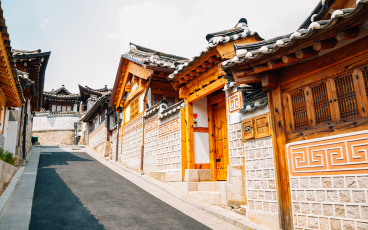 Vẻ đẹp cổ điển của làng Bukchon Hanok Vẻ đẹp cổ điển của làng Bukchon Hanok