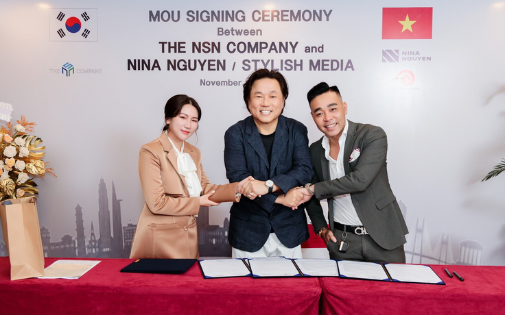 Ký kết hợp tác giữa Công ty The NSN Company, Công ty Nina Nguyễn và Stylish Media