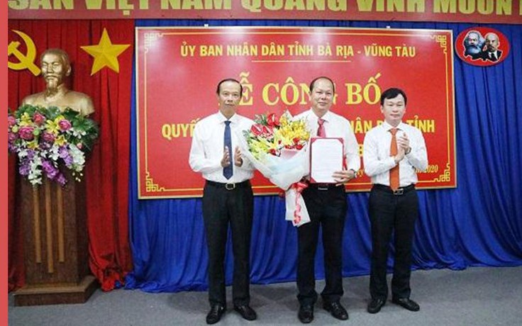 Giám đốc Sở TN-MT tỉnh Bà Rịa-Vũng Tàu bị khởi tố