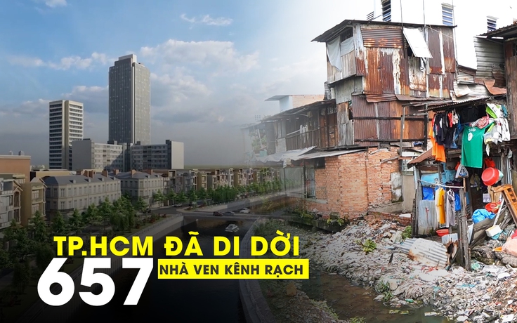 TP.HCM sẽ di dời hơn 4.000 căn nhà ven kênh rạch trước tháng 5.2025 TP.HCM sẽ di dời hơn 4.000 căn nhà ven kênh rạch trước tháng 5.2025