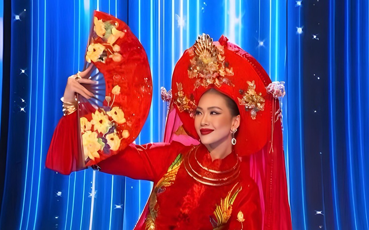 Bùi Quỳnh Hoa diễn trang phục dân tộc ấn tượng ở Miss Universe 2023 sau sự cố Bùi Quỳnh Hoa diễn trang phục dân tộc ấn tượng ở Miss Universe 2023 sau sự cố