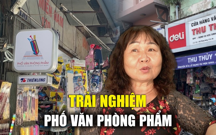 Trải nghiệm phố văn phòng phẩm Phùng Hưng vừa ra mắt