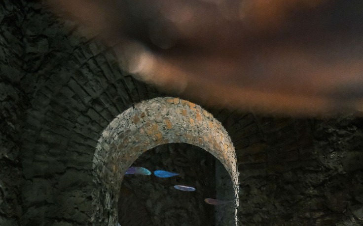 Ấn tượng không gian nghệ thuật tại tháp nước Hàng Đậu