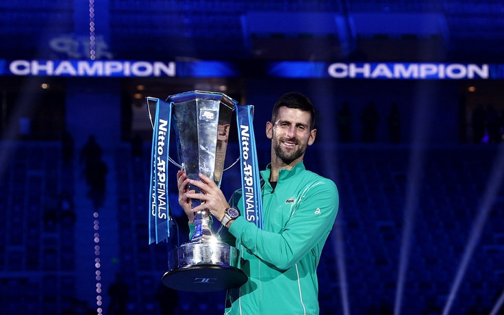 Đăng quang ATP Finals, Djokovic tiếp tục lập kỷ lục ở tuổi 36