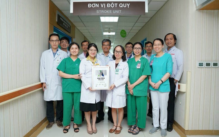 Bệnh viện ĐH Y Dược TP.HCM đạt chứng nhận kim cương trong điều trị đột quỵ Bệnh viện ĐH Y Dược TP.HCM đạt chứng nhận kim cương trong điều trị đột quỵ
