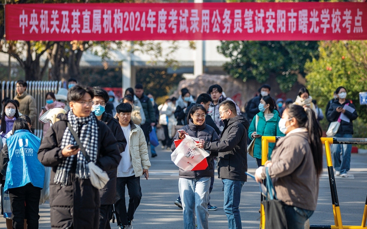 Trung Quốc tổ chức thi công chức, vị trí nào có tỷ lệ chọi cao nhất?