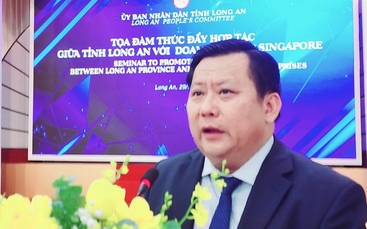 Long An là đối tác quan trọng và tiềm năng nhất của doanh nghiệp Singapore Long An là đối tác quan trọng và tiềm năng nhất của doanh nghiệp Singapore