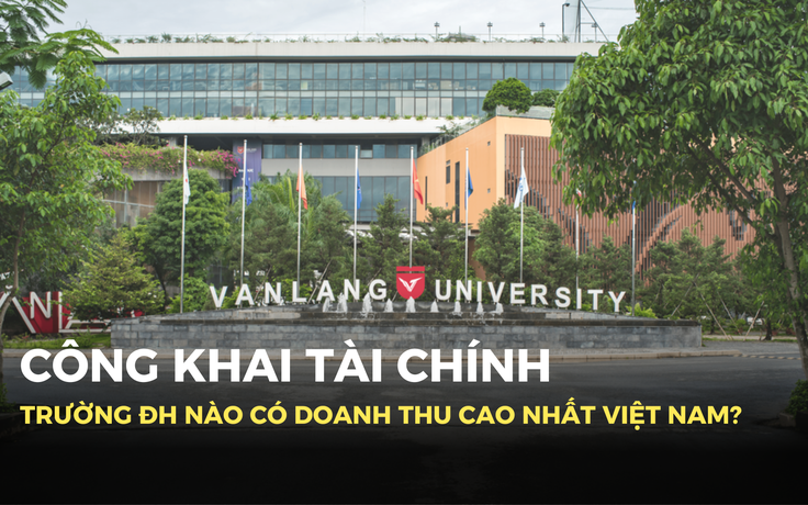 Công khai tài chính, trường đại học nào có doanh thu cao nhất Việt Nam?