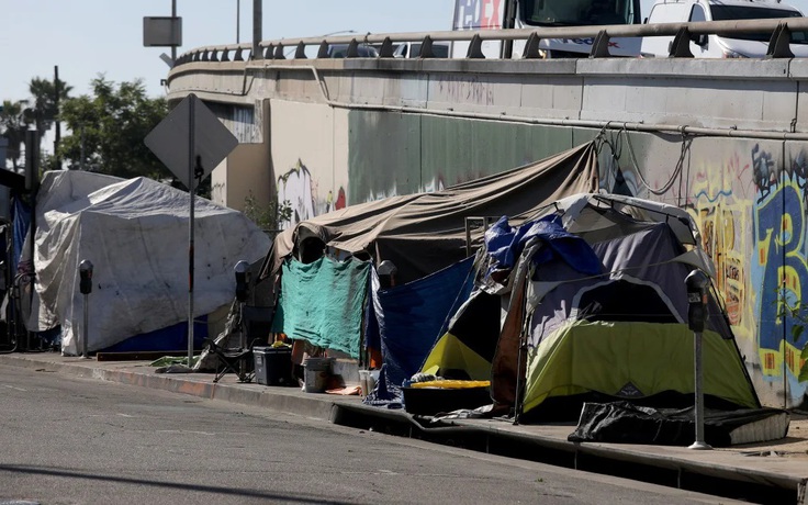 Số người vô gia cư ở Mỹ cao kỷ lục