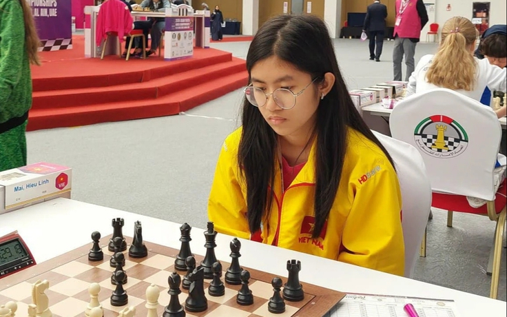 Con gái cựu cua rơ số 1 Việt Nam xuất sắc đoạt HCV cờ vua châu Á