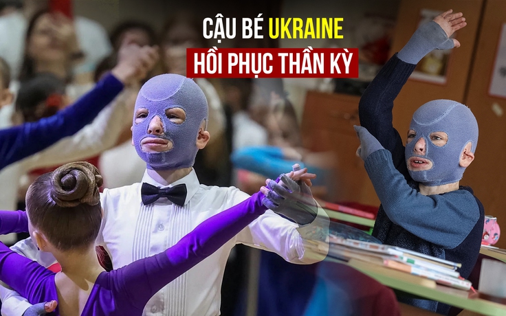 Hồi phục thần kỳ, cậu bé Ukraine lại khiêu vũ