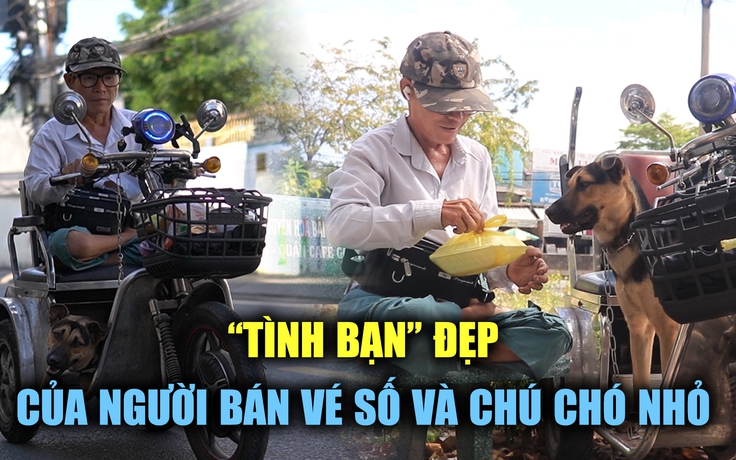 Người bán vé số khuyết tật nhường cơm, bỏ thuốc lá dành tiền tiêm ngừa cho ‘bạn đồng hành’