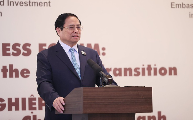Thủ tướng nêu 5 yếu tố để Việt Nam 'đi sau về trước' trong phát triển xanh