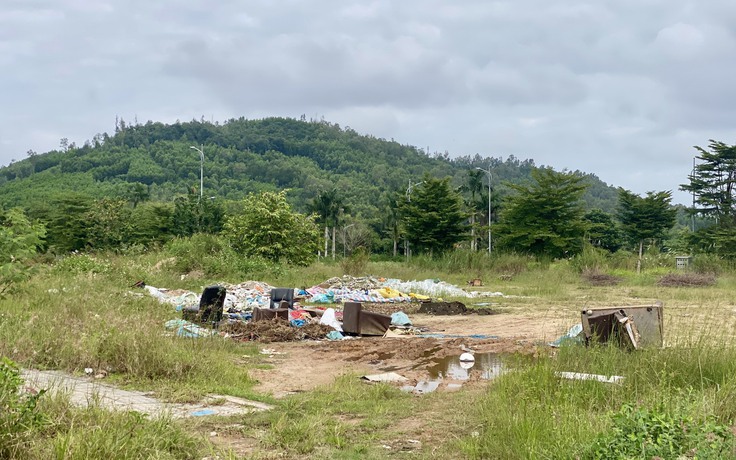 Cận cảnh dự án khu dân cư 400 tỉ đồng bị bỏ hoang ở TP.Quảng Ngãi