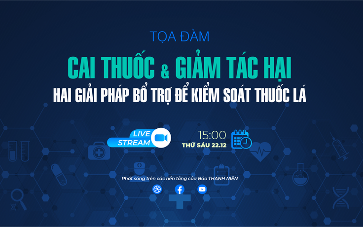 Cai thuốc và giảm tác hại: hai giải pháp bổ trợ để kiểm soát thuốc lá