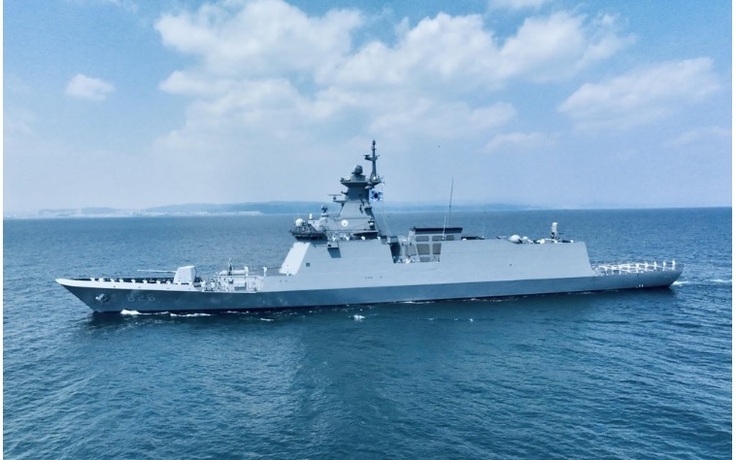 Tàu chiến Hàn Quốc bắt đầu sứ mệnh mới, ‘sẵn sàng tác chiến bất bại’