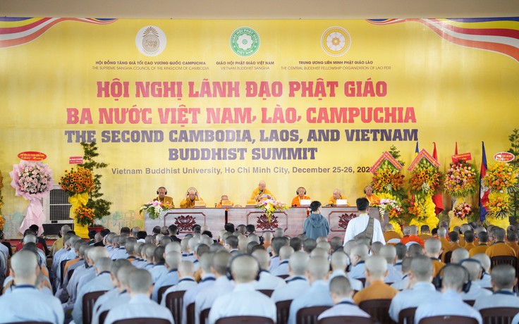 Hội nghị lãnh đạo Phật giáo 3 nước Việt Nam, Lào, Campuchia tại TP.HCM
