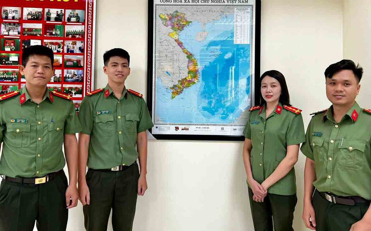 Hơn 9.000 đoàn viên Công an TP.HCM “phủ” bản đồ Việt Nam tại nơi làm việc