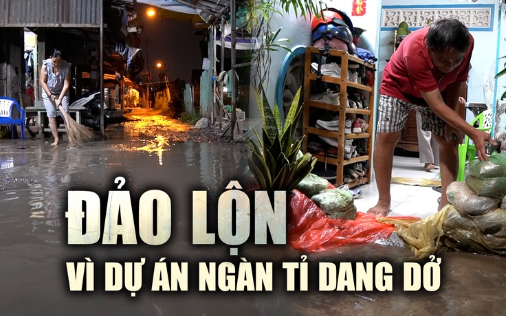 Cuộc sống đảo lộn vì dự án ngăn triều ngàn tỉ dang dở bên bến Phú Định