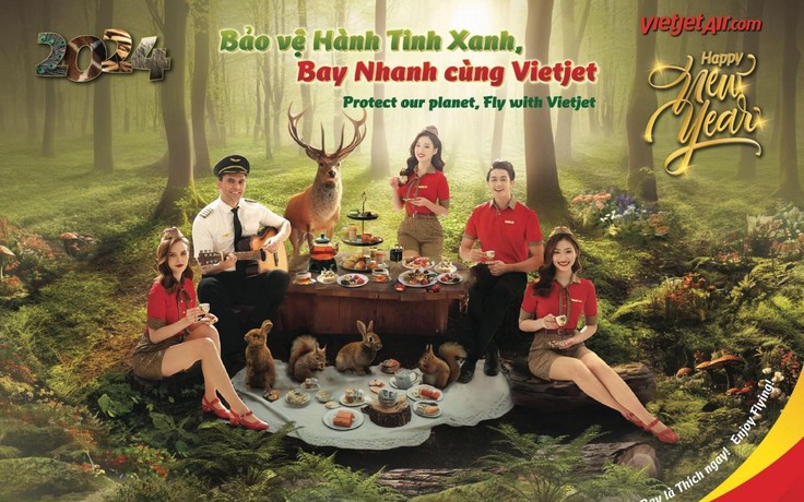 Thay thế lịch giấy, Vietjet tung lịch digital kết hợp AI 'gây bão' mạng xã hội