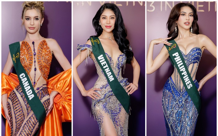 Đại diện Việt Nam tự tin khoe sắc cùng loạt mỹ nhân Hoa hậu Trái đất Đại diện Việt Nam tự tin khoe sắc cùng loạt mỹ nhân Hoa hậu Trái đất