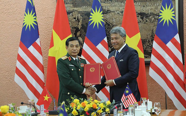 Việt Nam và Malaysia ký bản ghi nhớ về hợp tác quốc phòng song phương