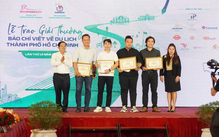 Báo Thanh Niên đoạt giải cuộc thi báo chí viết về du lịch TP.HCM năm 2023