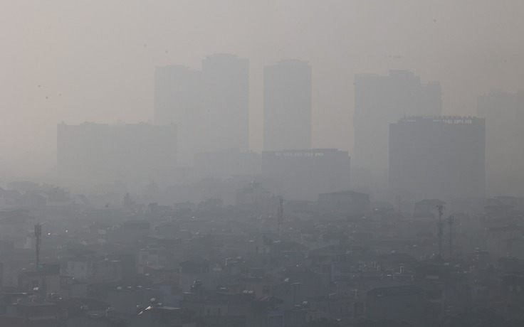 Hà Nội đứng đầu thế giới về ô nhiễm không khí trong sáng nay